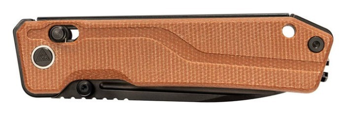 Нож складной SRM Rubik 7228B-MN2, коричневый