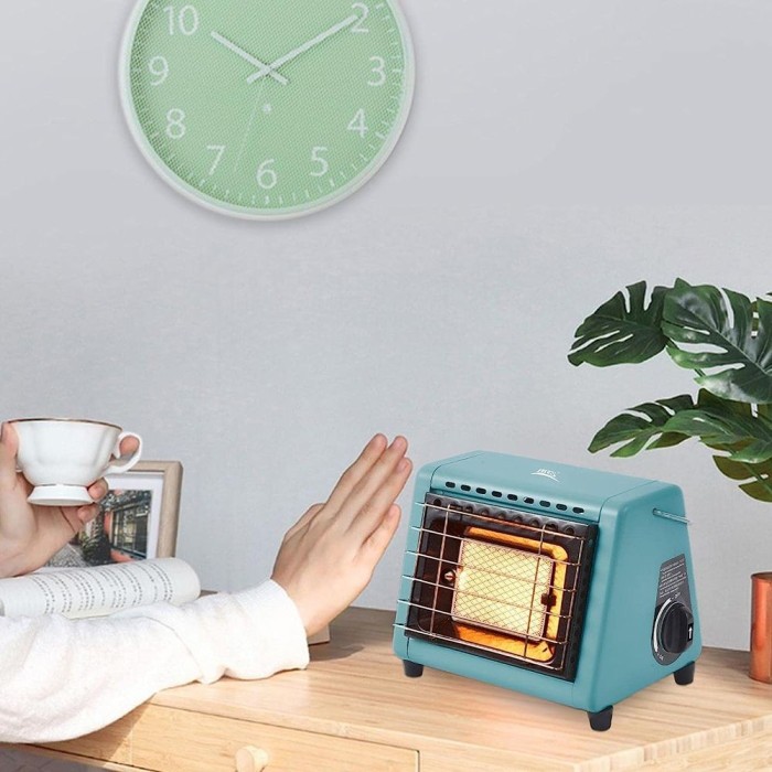 Газовий пальник-обігрівач BRS-H23, зелений, укр, укр