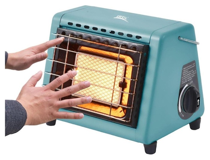 Газовий пальник-обігрівач BRS-H23, зелений, укр, укр