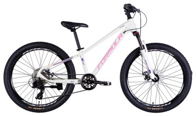 Велосипед AL 24" Formula THOR DD CS рама-12" білий з рожевим 2026