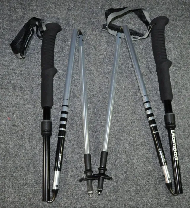 Трекінгові палки Black Diamond Distance Z, 120 см, Pewter