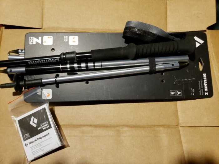 Трекінгові палки Black Diamond Distance Z, 120 см, Pewter