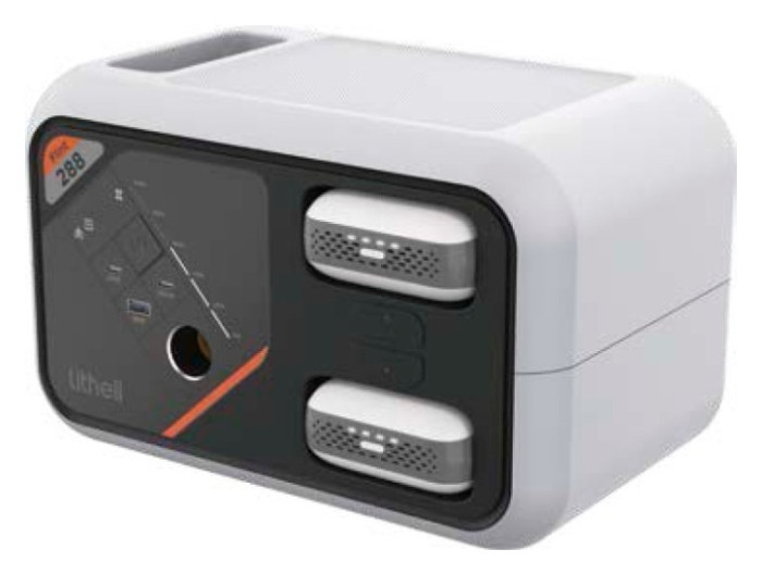 Портативна зарядна станція Litheli FLINT В288, 300Вт, 287 Вт·год + 2 Power Bank