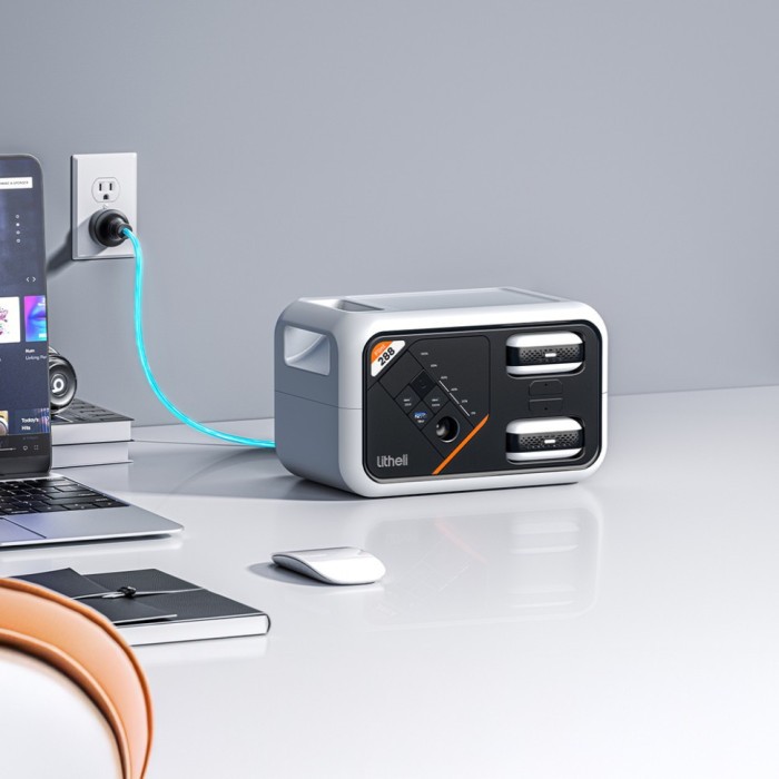 Портативна зарядна станція Litheli FLINT В288, 300Вт, 287 Вт·год + 2 Power Bank, укр, укр