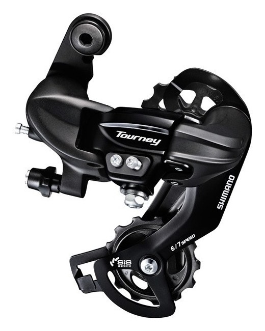 Переключатель задн. индекс. 7-к под болт черн. SHIMANO TY-300