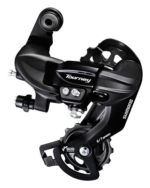 Переключатель задн. индекс. 7-к под болт черн. SHIMANO TY-300