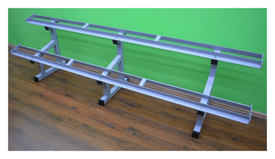 Стелаж для гантелей (2 яруси по 3 метри)