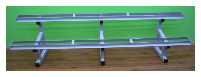 Стелаж для гантелей (2 яруси по 3 метри)