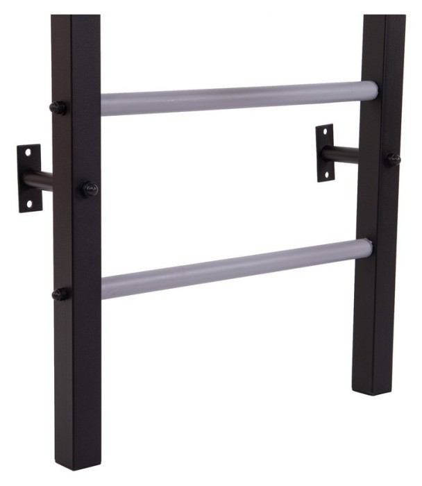 Шведська стінка-стійка з турником, брусами, лавою для преса та спини Атлант PRO, сталь, кольори в асортименті