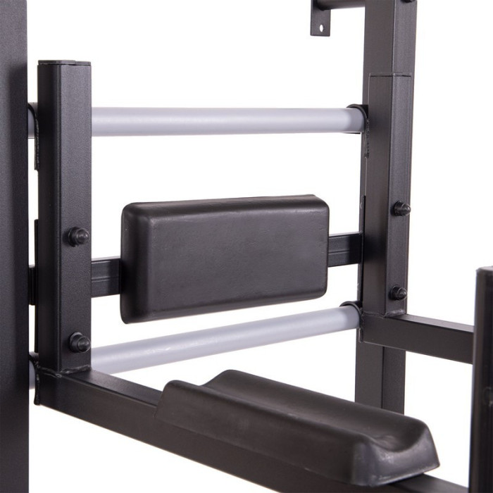 Шведська стінка-стійка з турником, брусами, лавою для преса та спини Атлант PRO, сталь, кольори в асортименті, укр, укр