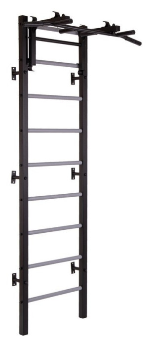 Шведська стінка-стійка з турником, брусами, лавою для преса та спини Атлант PRO, сталь, кольори в асортименті, укр, укр