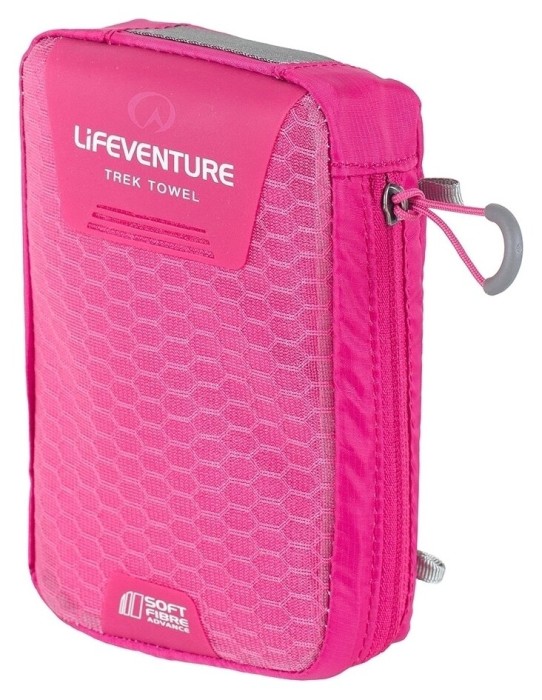 Полотенце Lifeventure Soft Fibre Advance pink Giant