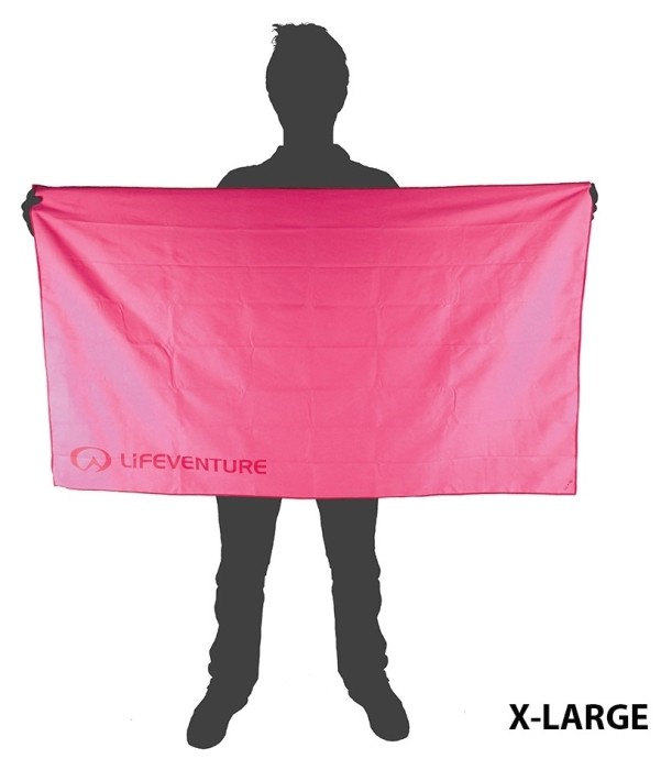Полотенце Lifeventure Soft Fibre Advance pink Giant