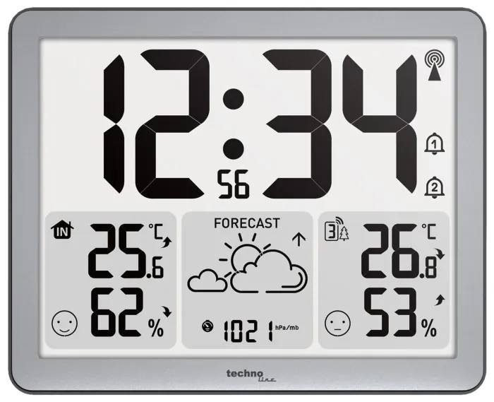 Метеостанція Technoline WS6780 Silver (WS6780)