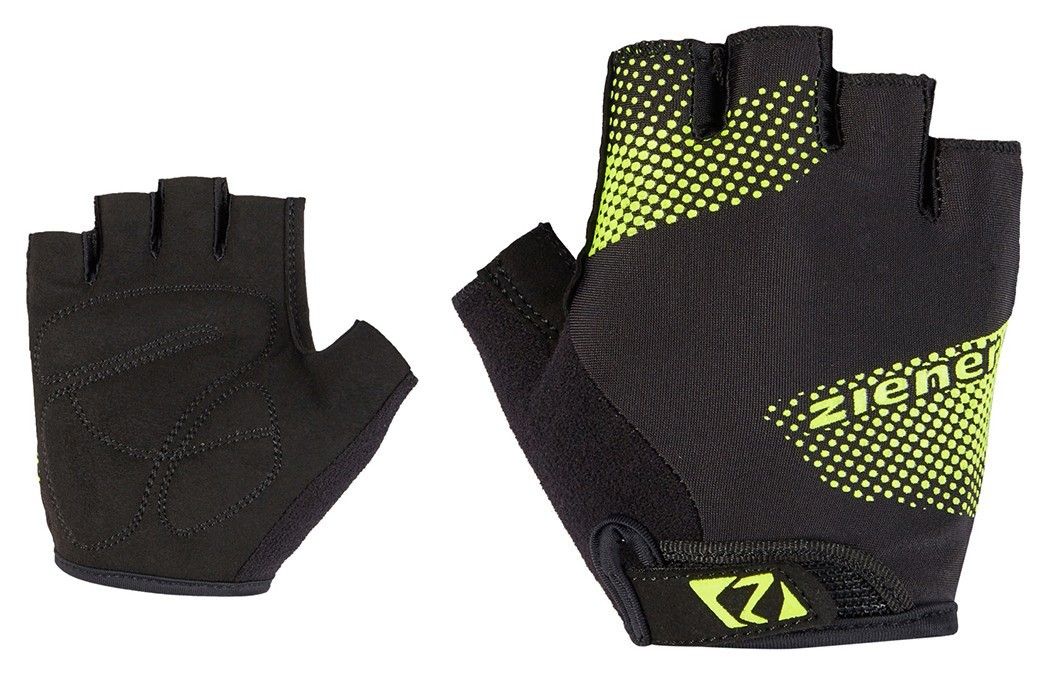 Ziener велоперчатки Casmiro Jr poison yellow L