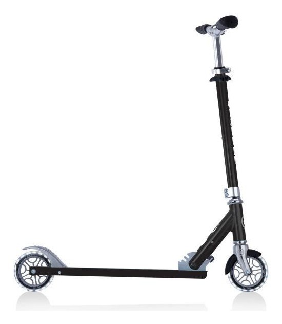 Самокат GLOBBER серії FLOW ELEMENT LIGHTS, чорний, колеса з підсвіткою, до 100кг, 5+, 2 колеса, укр, укр