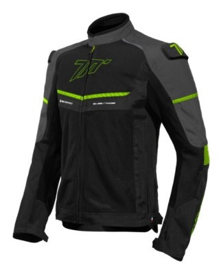 Мотокуртка Seventy JR60 THUNDER Black Grey Yellow
