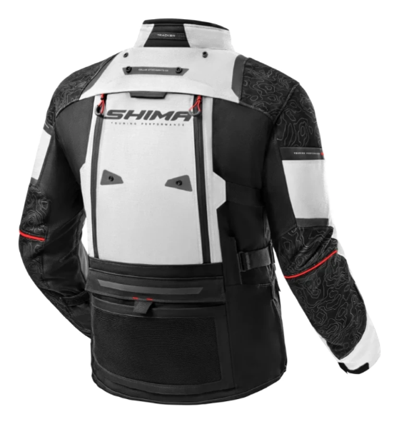 Мотокуртка Shima TRACKER Light Gray M