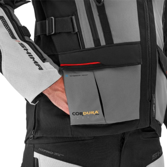 Мотокуртка Shima TRACKER Light Gray M