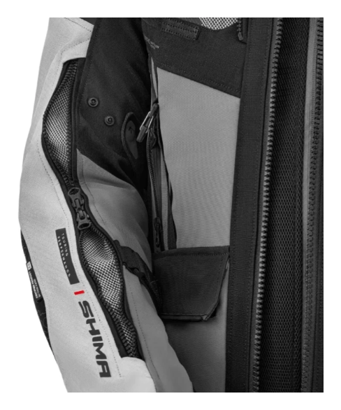 Мотокуртка Shima TRACKER Light Gray M
