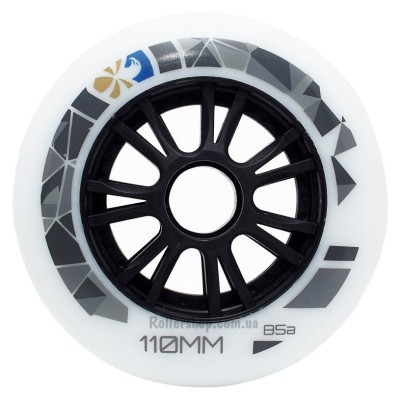 Колеса для роликов Flying Eagle SHR Speed 85A 3 шт белые 90 мм