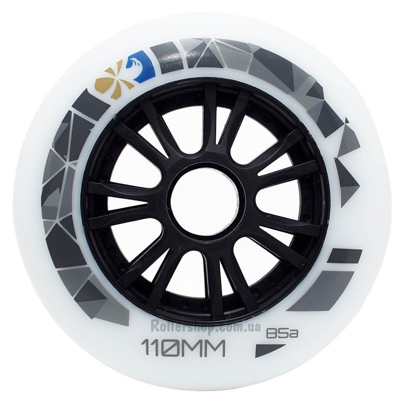 Колеса для роликов Flying Eagle SHR Speed 85A 3 шт белые 90 мм