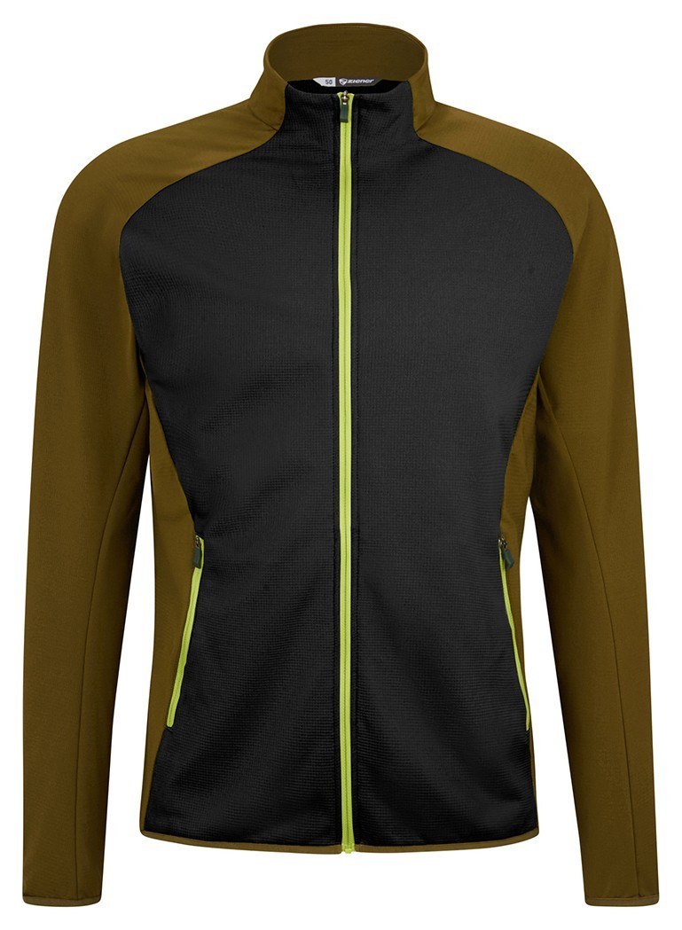 Ziener куртка флисовая Jodio seaweed 46