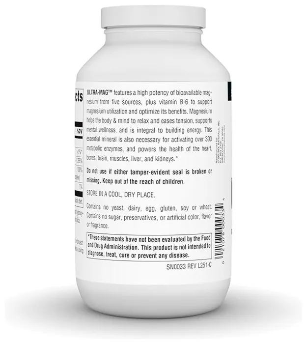 Ultra-Mag Magnesium Complex - 240 tabs