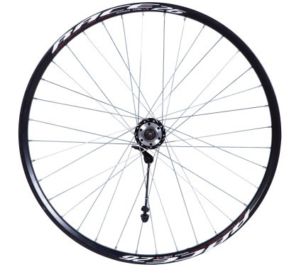 Колесо пер. VLT  алюміній 26 Дисковий WANGZHEN втулка: на пром.подшипн. 208FBQ 36 14G чорний