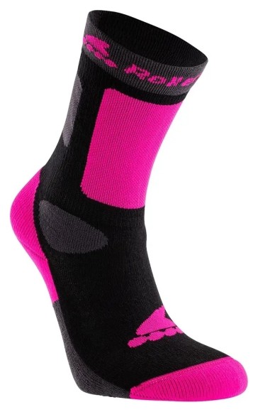 Шкарпетки Rollerblade Kids black-pink, укр