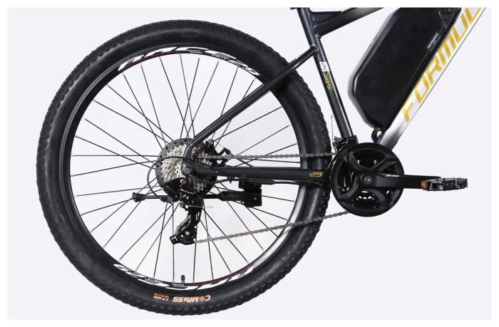 Велосипед з електроприводом 29" AL Formula eF-1 DD CS рама-18,5" 48B 17.5А*г 500Вт сріблясто-чорний 2026