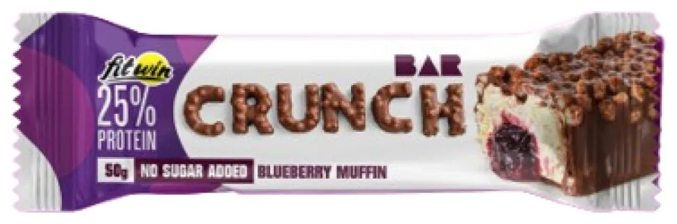 Crunch Bar - 12x50g Blueberry Muffin