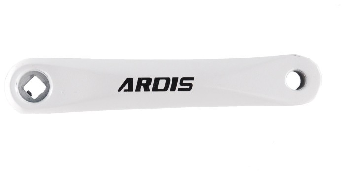 Шатун АЛ MTB 42/34/24Т, 170мм белый