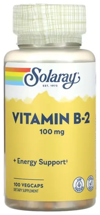 Vitamin B-2 100mg - 100 vcaps
