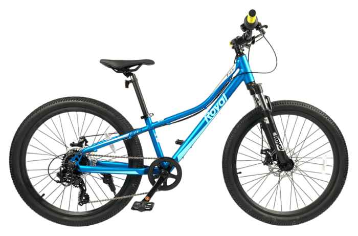 Велосипед RoyalBaby Royal 7-17 24", OFFICIAL UA, синий