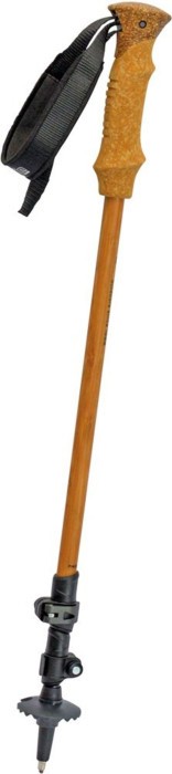 Трекінгові телескопічні палиці Pinguin Bamboo FL Foam, 63-135 см, Brown