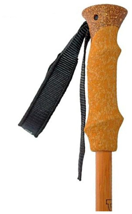 Трекінгові телескопічні палиці Pinguin Bamboo FL Foam, 63-135 см, Brown