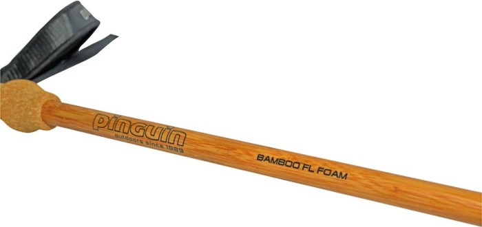 Трекинговые телескопические палки Pinguin Bamboo FL Foam, 63-135 см, Brown