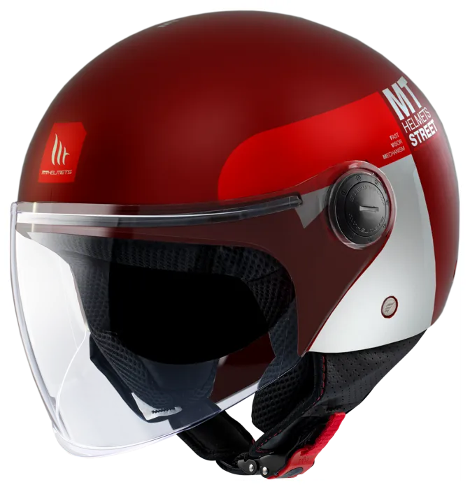 Мотошолом MT STREET S Inboard C5 Matt ECE2206