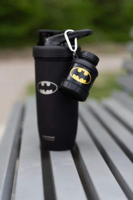 Шейкер спортивний SmartShake Reforce DC 900ml Batman Logo