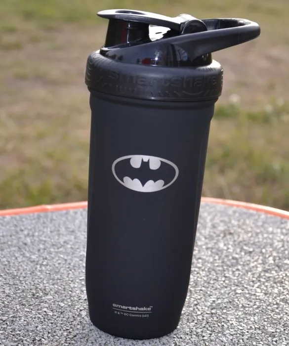 Шейкер спортивний SmartShake Reforce DC 900ml Batman Logo