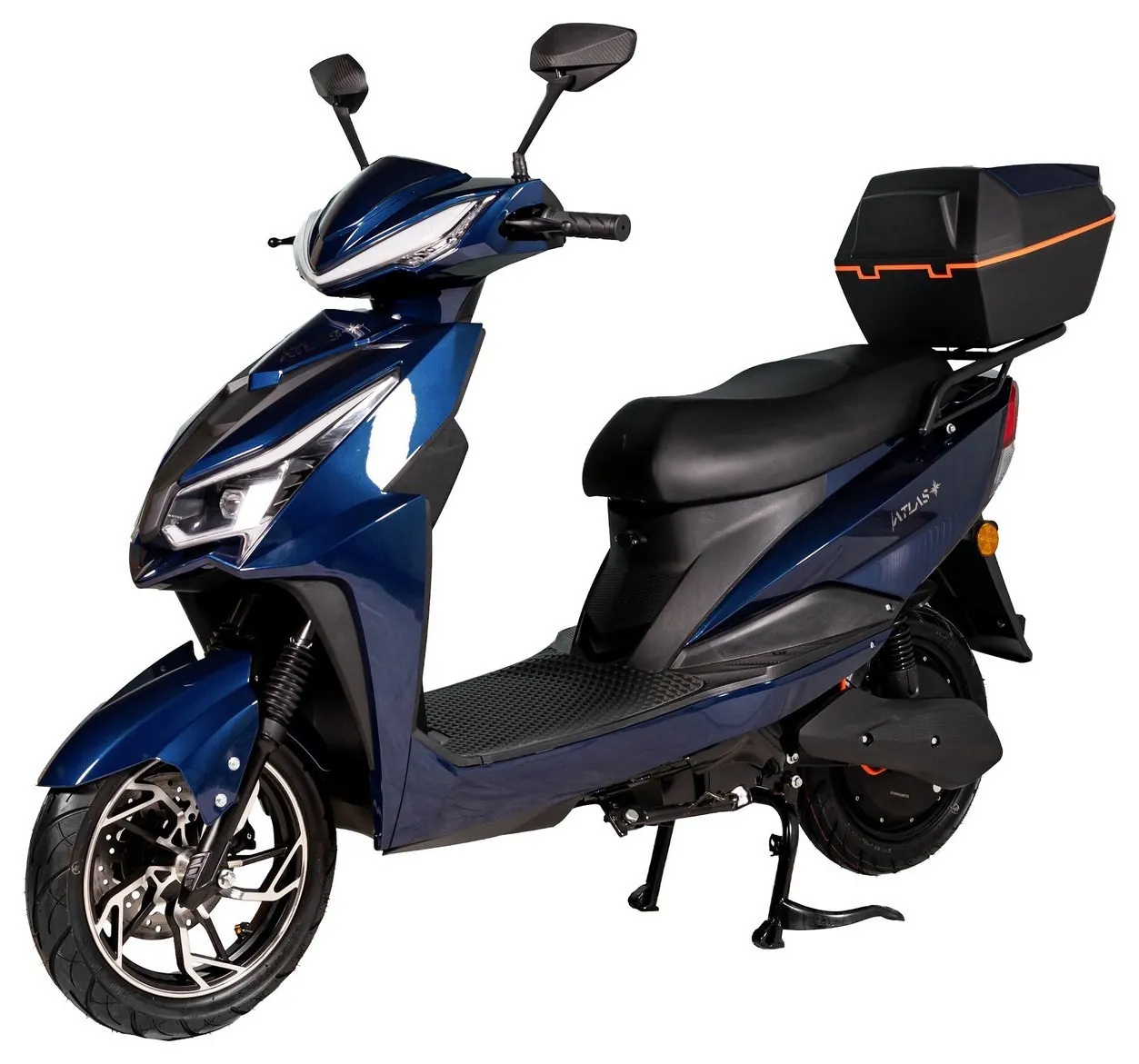 Електроскутер Atlas Spider 2 Box 2000W Plus Cyan Blue (TOK_4031)