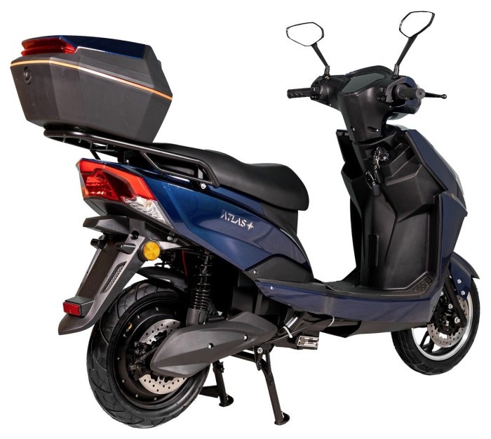 Электроскутер Atlas Spider 2 Box 2000W Plus Cyan Blue