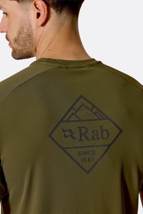 Футболка мужская Force Stamp Tee, Oliva, L
