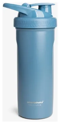 Шейкер спортивний SmartShake металевий Insulated Steel 750ml Blue
