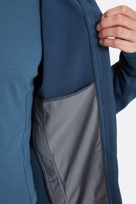 Чоловіча флісова кофта Rab Modulus Hoody, Tempest Blue