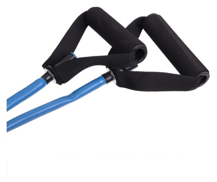 Эспандер трубчатый с ручками Zelart FI-6348-3 (TPR жгут, d-13x9мм, l-120см, ручка неопрен, нагр. высокая)