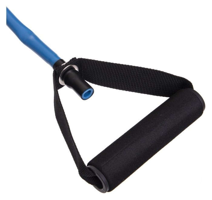 Эспандер трубчатый с ручками Zelart FI-6348-3 (TPR жгут, d-13x9мм, l-120см, ручка неопрен, нагр. высокая)