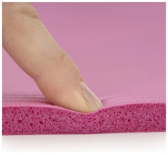 Коврик спортивный Actiget NBR 183 x 61 x 1 cм для йоги и фитнеса ACT0018 Pink
