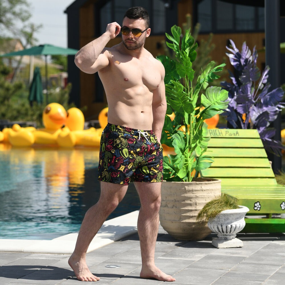 Плавательные шорты мужские Pobedov Pool day Tigr i oko